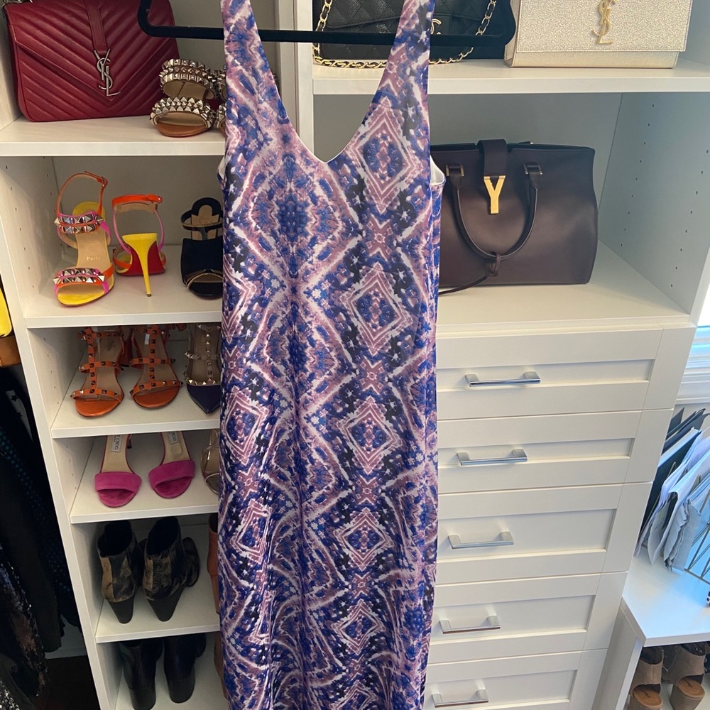 Sheer maxi dress